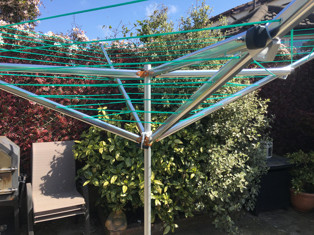 Umbrella clothesline pole hotsell