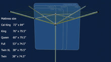 Load image into Gallery viewer, clothesline TS4-140/200 ultra deluxe top spinner 11ft diameter 185 ft capacity