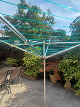 Load image into Gallery viewer, clothesline TS4-140/200 ultra deluxe top spinner 11ft diameter 185 ft capacity
