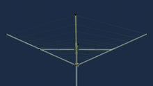 Load and play video in Gallery viewer, top spinner clothesline