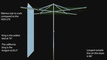 Load and play video in Gallery viewer, Adjustable height clothesline