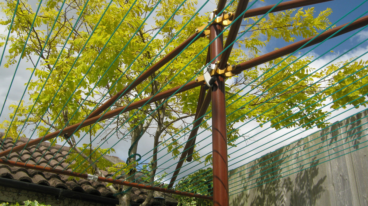 Outdoor Clothesline Pole: Make Your Garden Look Stylish
